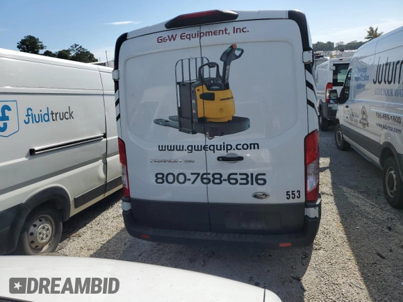 2022 Ford Transit Cargo с VIN 1FTBR1C86NKA35336, выставлен на аукционе Copart как лот 70274734 с пробегом 113 110 миль миль и Списание • Salvage title. История ставок и продаж доступна на DreamBid. Изображение 6.