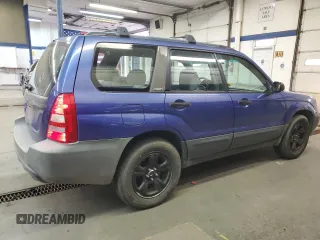2003 Subaru Forester X with VIN JF1SG63623H716059, listed as a Copart auction lot 82716474 with 155,011 mi miles and Salvage Title. Bid and sale history available at carsss.com. Image 3.