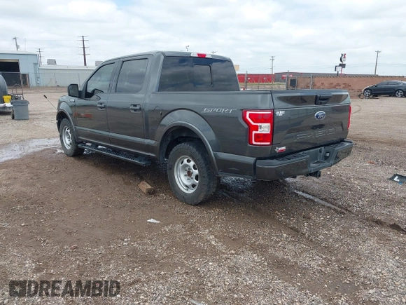 2020 Ford F-150 XL with VIN 1FTEW1C56LKF53682, listed as a IAAI auction lot 42364347 with 54,909 mi miles and . Bid and sale history available at DreamBid. Image 3.