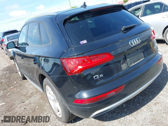 2018 Audi Q5 Premium with VIN WA1ANAFY1J2003708, listed as a IAAI auction lot 42116637 with 60,813 mi miles and . Bid and sale history available at DreamBid. Image 3.