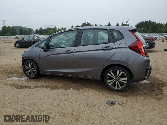 2015 Honda Fit EX-L z VIN 3HGGK5H85FM763929, wystawiony jako Copart lot #60808125 z przebiegiem 79 441 mil mil oraz Szkoda całkowita • Salvage title. Historia ofert i sprzedaży dostępna na DreamBid. Obrazek 2.