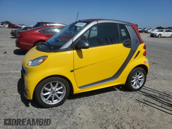 2015 Smart fortwo with VIN WMEEK9AA3FK828490, listed as a Copart auction lot 56055865 with Not Provided miles and Clean Title. Bid and sale history available at DreamBid. Image 1.