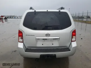 2012 Nissan Pathfinder LE with VIN 5N1AR1NN9CC602821, listed as a Copart auction lot 43706365 with 153,538 mi miles and Salvage Title. Bid and sale history available at carsss.com. Image 6.