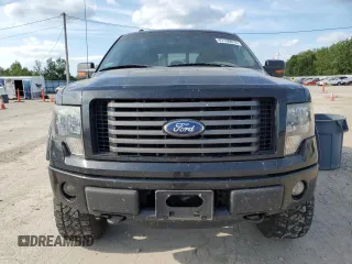 2012 Ford F-150 XL with VIN 1FTFW1EF8CFA46754, listed as a Copart auction lot 67100014 with 124,336 mi miles and Salvage Title. Bid and sale history available at carsss.com. Image 5.