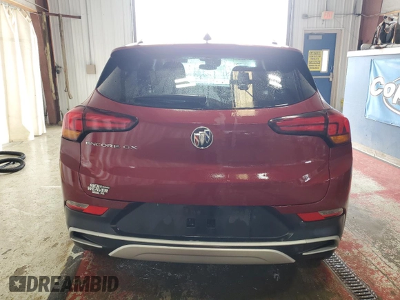 2023 Buick Encore GX Select with VIN KL4MMDS27PB101623, listed as a Copart auction lot 59734405 with 68,811 mi miles and Salvage title. Bid and sale history available at DreamBid. Image 6.