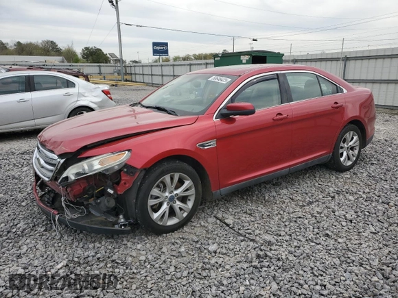 2011 Ford Taurus SEL with VIN 1FAHP2EW0BG121098, listed as a Copart auction lot 50646425 with 50,346 mi miles and Salvage Title. Bid and sale history available at carsss.com. Image 1.