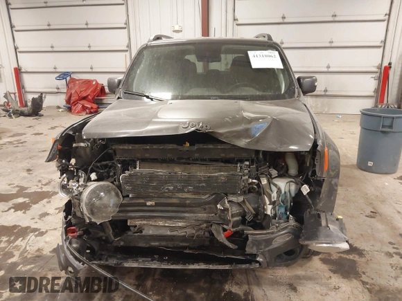 2018 Jeep Renegade Trailhawk with VIN ZACCJBCB0JPJ03169, listed as a IAAI auction lot 41318062 with 56,188 mi miles. Bid and sale history available at carsss.com. Image 12.