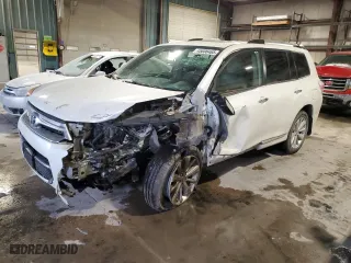 2013 Toyota Highlander Hybrid Limited with VIN JTEDC3EH8D2018275, listed as a Copart auction lot 45606465 with 0 mi miles and Salvage Title. Bid and sale history available at carsss.com. Image 1.
