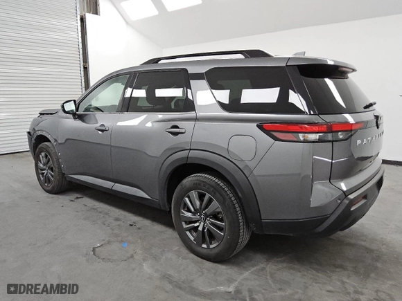 2023 Nissan Pathfinder SV with VIN 5N1DR3BA9PC242935, listed as a Copart auction lot 75924864 with 50,332 mi miles and Clean Title. Bid and sale history available at carsss.com. Image 2.