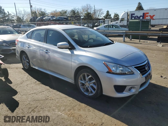 2014 Nissan Sentra S with VIN 3N1AB7APXEY313737, listed as a Copart auction lot 80930794 with 108,135 mi miles and Clean title. Bid and sale history available at DreamBid. Image 4.