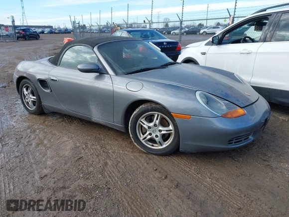 2002 Porsche Boxster with VIN WP0CA29892U625393, listed as a IAAI auction lot 41519494 with 127,790 mi miles and . Bid and sale history available at DreamBid. Image 1.