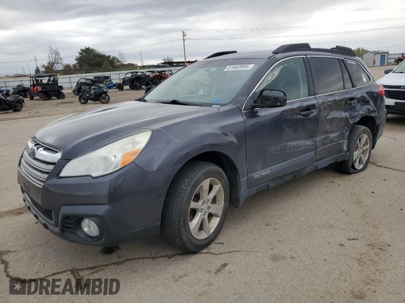 2013 Subaru Outback Premium with VIN 4S4BRCCC6D3268976, listed as a Copart auction lot 51463955 with 128,659 mi miles and Salvage Title. Bid and sale history available at carsss.com. Image 1.