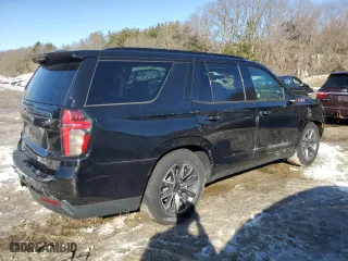 2021 Chevrolet Tahoe Z71 with VIN 1GNSKPKD8MR331042, listed as a Copart auction lot 46280515 with 38,215 mi miles and Salvage Title. Bid and sale history available at carsss.com. Image 3.
