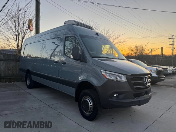 2022 Mercedes-Benz Sprinter with VIN W1Y8ED6Y7NT100364, listed as a Copart auction lot 86869134 with 46,322 mi miles and Clean Title. Bid and sale history available at DreamBid. Image 1.