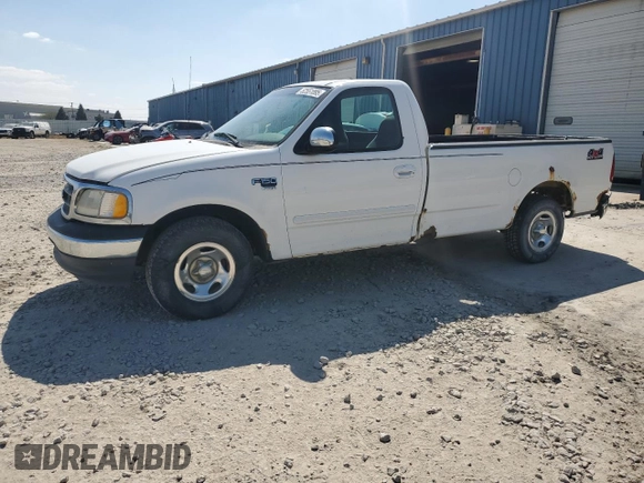 2000 Ford F-150 XL with VIN 1FTRF17W3YNB65349, listed as a Copart auction lot 52551895 with Not provided miles and Salvage title. Bid and sale history available at DreamBid. Image 1.
