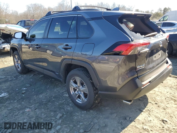 2023 Toyota RAV4 Hybrid XLE with VIN JTMRWRFVXPD186887, listed as a Copart auction lot 46419525 with 16,435 mi miles and Salvage Title. Bid and sale history available at carsss.com. Image 2.