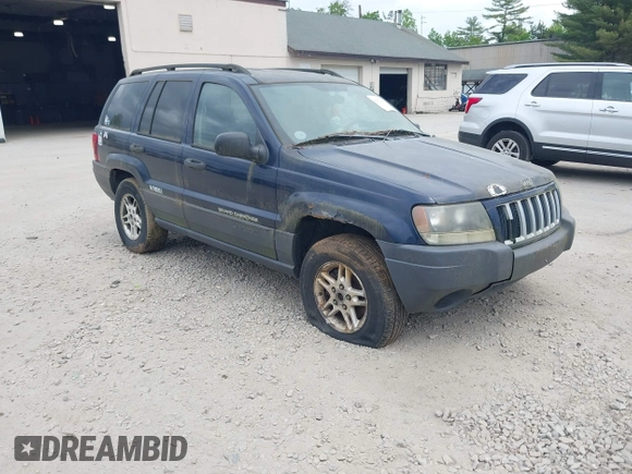 2004 Jeep Grand Cherokee Laredo z VIN 1J4GW48S94C363700, wystawiony jako IAAI lot #42372081 z przebiegiem Nie podano mil oraz . Historia ofert i sprzedaży dostępna na DreamBid. Obrazek 1.