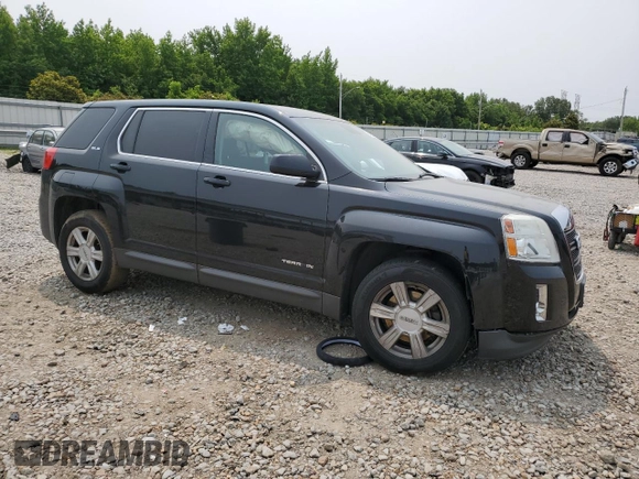 2014 GMC Terrain SLE with VIN 2GKALMEKXE6245081, listed as a Copart auction lot 59123325 with 172,858 mi miles and Salvage title. Bid and sale history available at DreamBid. Image 4.