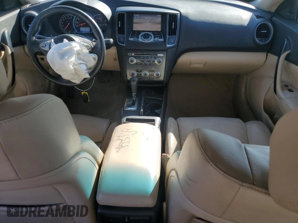 2014 Nissan Maxima 3.5 SV with VIN 1N4AA5AP4EC906061, listed as a Copart auction lot 46363955 with 165,920 mi miles and Salvage Title. Bid and sale history available at carsss.com. Image 8.