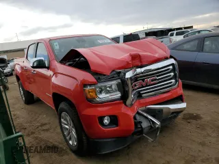 2018 GMC Canyon 4WD SLT with VIN 1GTG6DEN0J1158147, listed as a Copart auction lot 76594794 with 41,186 mi miles and Salvage Title. Bid and sale history available at carsss.com. Image 4.