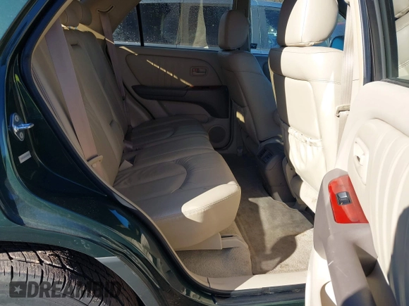 2000 Lexus RX 300 with VIN JT6GF10U8Y0078065, listed as a IAAI auction lot 41270083 with 101,593 mi miles and . Bid and sale history available at DreamBid. Image 8.