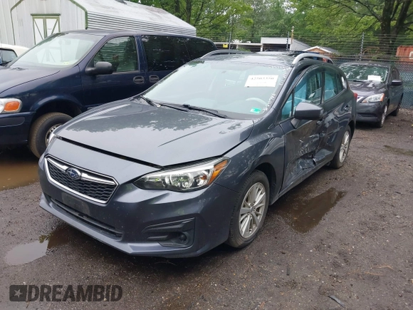2017 Subaru Impreza Premium with VIN 4S3GTAB68H3712411, listed as a IAAI auction lot 42503350 with 206,967 mi miles and . Bid and sale history available at DreamBid. Image 17.
