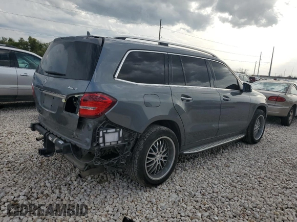 2018 Mercedes-Benz GLS 450 with VIN 4JGDF6EE0JB110183, listed as a Copart auction lot 45126624 with 85,751 mi miles and . Bid and sale history available at DreamBid. Image 3.
