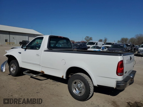 2000 Ford F-150 XL with VIN 1FTZF1825YKB19373, listed as a Copart auction lot 52078555 with 124,452 mi miles and Salvage title. Bid and sale history available at DreamBid. Image 2.