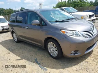 2011 Toyota Sienna XLE with VIN 5TDDK3DC2BS001541, listed as a IAAI auction lot 42731870 with 288,853 mi miles and . Bid and sale history available at DreamBid. Image 1.
