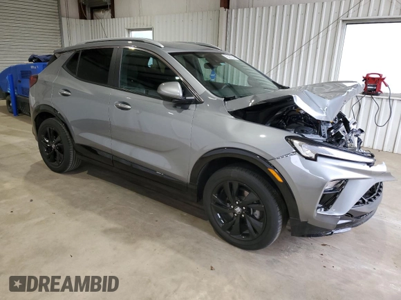 2024 Buick Encore GX Sport Touring with VIN KL4AMESL3RB069712, listed as a Copart auction lot 85474244 with 25,550 mi miles and Salvage title. Bid and sale history available at DreamBid. Image 4.