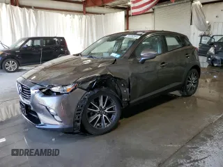 2018 Mazda CX-3 Touring with VIN JM1DKFC72J0301166, listed as a Copart auction lot 76936564 with 92,113 mi miles and Salvage Title. Bid and sale history available at carsss.com. Image 1.