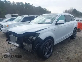 2015 Audi Q7 S line Prestige with VIN WA1DGAFE7FD021509, listed as a IAAI auction lot 41724235 with 135,486 mi miles and . Bid and sale history available at DreamBid. Image 20.