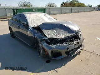 2022 BMW 3 Series M340i with VIN 3MW5U7J07N8C42022, listed as a Copart auction lot 70866414 with 0 mi miles and Salvage Title. Bid and sale history available at carsss.com. Image 11.