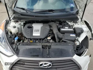 2016 Hyundai Veloster Turbo with VIN KMHTC6AE8GU279083, listed as a Copart auction lot 60443225 with 103,382 mi miles and Salvage title. Bid and sale history available at DreamBid. Image 11.