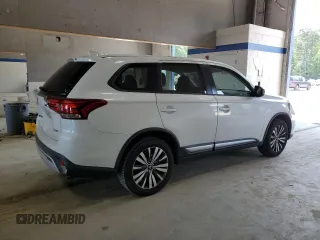 2019 Mitsubishi Outlander ES with VIN JA4AZ3A36KZ048504, listed as a Copart auction lot 59570195 with 92,473 mi miles and Salvage title. Bid and sale history available at DreamBid. Image 3.