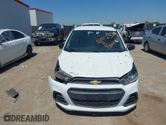 2017 Chevrolet Spark LS with VIN KL8CB6SA4HC705273, listed as a IAAI auction lot 41992324 with 78,856 mi miles. Bid and sale history available at carsss.com. Image 11.