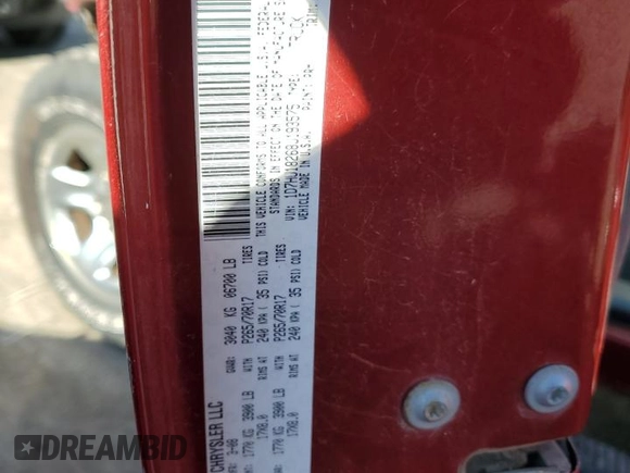 2008 Dodge 1500 ST with VIN 1D7HU18268J193575, listed as a Copart auction lot 41442785 with Not Provided miles and Salvage Title. Bid and sale history available at DreamBid. Image 14.