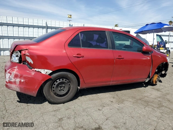 2011 Toyota Yaris with VIN JTDBT4K32B4084395, listed as a Copart auction lot 49927795 with 193,324 mi miles and Clean Title. Bid and sale history available at carsss.com. Image 3.