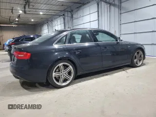 2013 Audi S4 Premium Plus with VIN WAUDGAFL1DA103025, listed as a Copart auction lot 82285234 with 120,742 mi miles and Salvage Title. Bid and sale history available at carsss.com. Image 3.