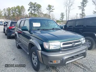 2000 Toyota 4Runner Limited with VIN JT3GN87R7Y0158161, listed as a IAAI auction lot 41510270 with 225,475 mi miles and . Bid and sale history available at DreamBid. Image 1.