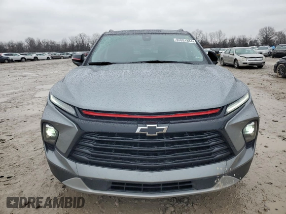 2024 Chevrolet Blazer LT с VIN 3GNKBJR46RS176627, выставлен на аукционе Copart как лот 85931884 с пробегом 12 363 миль миль и Списание • Salvage title. История ставок и продаж доступна на DreamBid. Изображение 5.