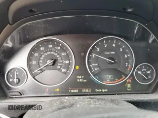 2014 BMW 4 Series 428i with VIN WBA3N3C51EF711635, listed as a Copart auction lot 54813555 with 110,285 mi miles and Salvage title. Bid and sale history available at DreamBid. Image 9.