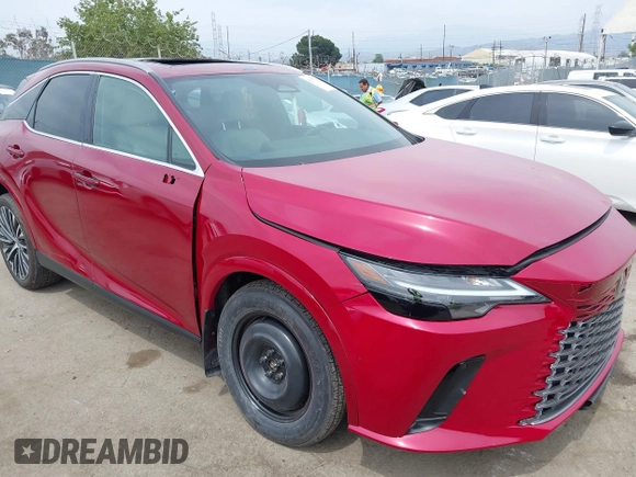 2023 Lexus RX 350h z VIN 2T2BBMCA9PC014179, wystawiony jako IAAI lot #42375208 z przebiegiem 9525 mil mil oraz . Historia ofert i sprzedaży dostępna na DreamBid. Obrazek 6.