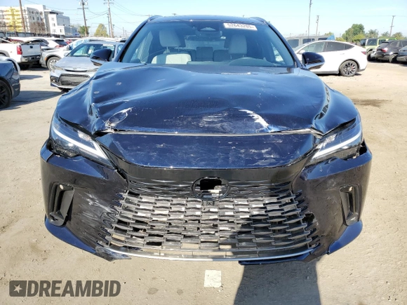2024 Lexus RX 350 with VIN JTJCHMAA7R2020524, listed as a Copart auction lot 52643205 with 6,628 mi miles and Salvage title. Bid and sale history available at DreamBid. Image 5.