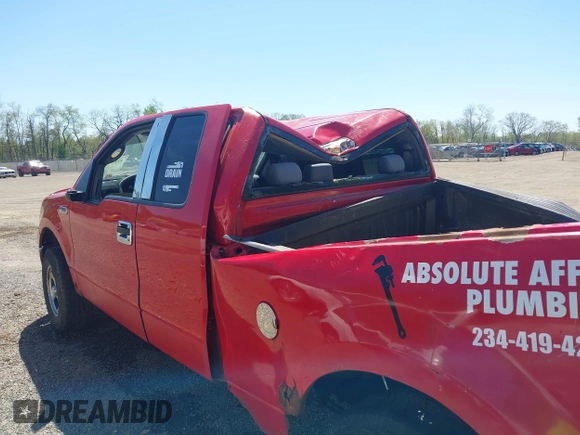 2005 Ford F-150 STX with VIN 1FTRX14W35NC00694, listed as a IAAI auction lot 42112128 with 157,067 mi miles and . Bid and sale history available at carsss.com. Image 17.
