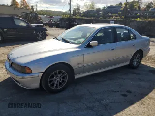 2003 BMW 5 Series 525iA with VIN WBADT43493G033277, listed as a Copart auction lot 75069994 with 114,456 mi miles and Salvage Title. Bid and sale history available at carsss.com. Image 1.