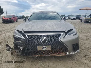 2021 Lexus LS with VIN JTHD51FF2M5014610, listed as a Copart auction lot 73633494 with 91,444 mi miles and Salvage Title. Bid and sale history available at carsss.com. Image 5.