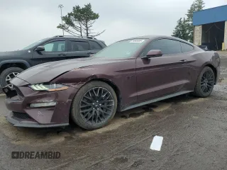 2018 Ford Mustang GT с VIN 1FA6P8CFXJ5122198, выставлен на аукционе Copart как лот 59868995 с пробегом 71 499 миль миль и Чистый • Clean title. История ставок и продаж доступна на DreamBid. Изображение 1.