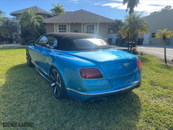 2016 Bentley Continental GT V8 S with VIN SCBGH3ZA5GC055138, listed as a Copart auction lot 41339005 with 33,066 mi miles and Clean Title. Bid and sale history available at carsss.com. Image 3.