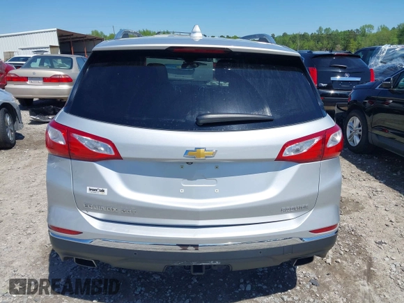 2019 Chevrolet Equinox Premier with VIN 2GNAXPEX7K6251937, listed as a IAAI auction lot 41999362 with 124,207 mi miles and . Bid and sale history available at DreamBid. Image 17.